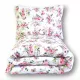 Set de lenjerie de pat Izabella Korytkowska Home, 100% bumbac dens, 160x200cm + 2 perne 70x80cm