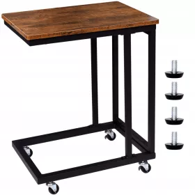    Masuta de cafea dreptunghiulara LoftInspired Meren 50 x 35 x 61cm stejar invechit