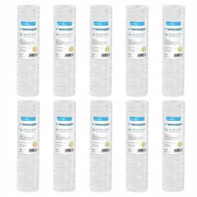    Filtru de apă, inserție de șir de prefiltru pentru prefiltrare 10" 5 microni 10x