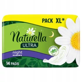    Naturella Ultra Night Mărimea 4 Tampoane sanitare cu aripioare x14