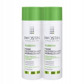   Tonik Facial Iwostin Purritin pentru Curățare și Normalizare 200 ml