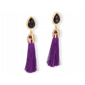  Cleme pentru urechi, ciucuri lungi agățați cu ochi