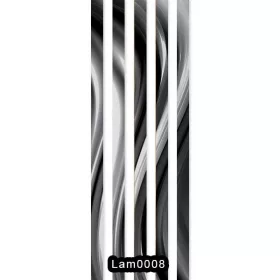   Lamelă de perete din sticlă din sticlă călită 12 × 255 cm, grosime 4 mm