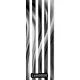 Lamelă de perete din sticlă din sticlă călită 12 × 255 cm, grosime 4 mm