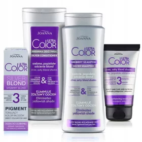 Set de păr blond argintiu Joanna Ultra Color