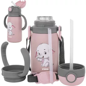 N'oveen TB566 Pink Sticla de apa solida 300 ml