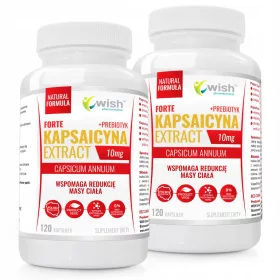   Supliment Capsaicină 10mg Forte cu Extract de Cayenne şi Prebiotic - 240 Cps