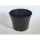  Ghiveci PSGR 19 cm x 19 x 15 cm, diametru 19 cm, plastic negru