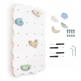  Mamoi Perete de escalada pentru copii cu pietre 144x98 cm
