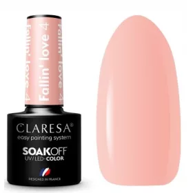  CLARESA UV/LED HYBRID POLISH FALLIN' LOVE 4 HYBRID