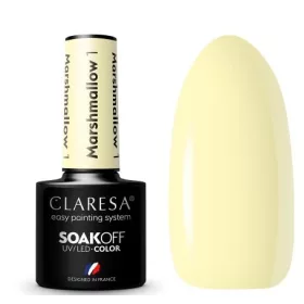  Lac de unghii hibrid Claresa 1 marshmallow 5 ml