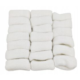  Un set de benzi elastice albe fără articulații