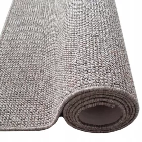 Covor bej Nature 160 × 230 cm cu spate din fetru