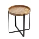  Masuta de cafea rotunda Homela BASIC 42 x 42 x 45cm neagra