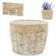  Ghiveci Duwen 17,5 cm x 17,5 x 14 cm diametru 17,5 cm ceramica nuante de maro si bej