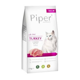  Hrana uscata pentru pisici Piper cu curcan 3 kg
