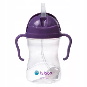  Sticlă inovatoare B box anti-vărsare cu pai, 240 ml