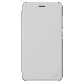  Husa albă Wiko cu clapă pentru modelul Jerry White