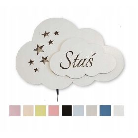  Lampă de noptieră albă Pio-Art