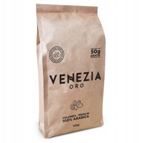    Boabe de cafea Arabica VENEZIA ORO, cafea artizanala proaspat prajita 550 g