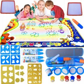    Covoraș de apă pentru pictură cu apă 100x80cm XL Ștampile