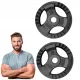  Greutăți din fontă 2x 2,5 kg Set de ghidon de greutăți pentru sală de fitness 2 în 1