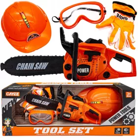  Set de ferăstrău Gazelo cu cască și accesorii