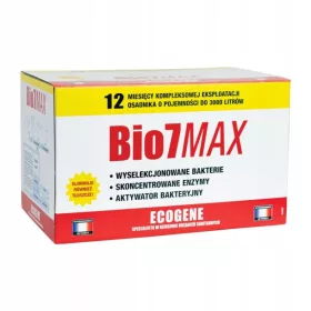    BIO 7 MAX 2KG STAȚIE DE TRATARE FOSĂ SEPTICĂ Bacterii bio 7