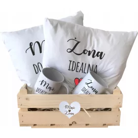  2x CANI PERNE SET CADOU DE NUNTA