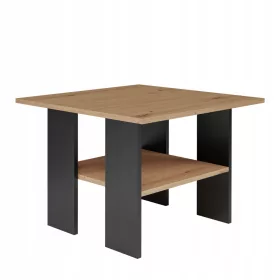    Masuta de cafea patrata TopEshop MODERNA 60 x 60 x 45cm, stejar artizanal