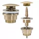 Sifon chiuvetă Rea REA-A8585 click-clack, auriu periat