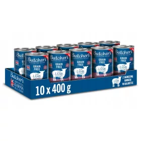  Mâncare umedă măcelar miel 0,4 kg