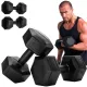  gantere bituminoase fixe Be4Sport 2x 5 kg