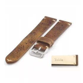  Curea ceas din piele TEKLA T-046.02w2 22 mm