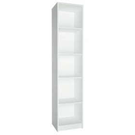  Bibliotecă Matkam 39 x 35 x 180 cm alb