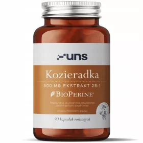   UNS Kozieradka 500mg Extract 25:1 - 90 Capsule Vegane pentru Sănătate Optimă