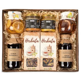  Set cosuri cadou de conserve de ceai din fructe