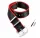  CUREA LUNGA NATO 22MM NEGRU ROSIU + TELESOPS + STRUMENT - PREMIUM