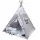  EDISA - Cort TIPI pentru copii casa wigwam + 3 perne + saltea 120X120 CE