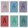 Set caiet tematic 6X A5 60 ACADEMY 90G