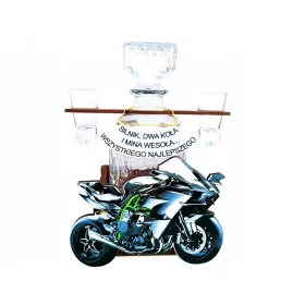  MOTOR CU ALCOOL cadou pentru un șofer motociclist