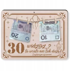    CADOU DE ANIVERSARE A 30-A CADRU, vezi tu, nu este ATAT DE MULT