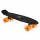  Skateboard balenă cu cocoașă negru