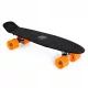  Skateboard balenă cu cocoașă negru