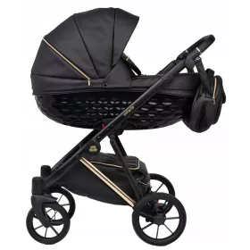  ONTARIO BLACK&GOLD COPII 3in1 PIELE ECO + SCAUN COSMO