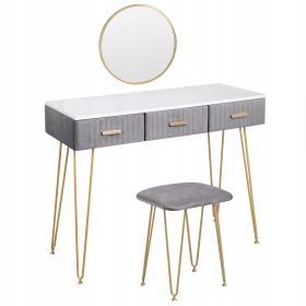  Masuta de toaleta 456 nuante de gri 100 x 77,5 x 40cm