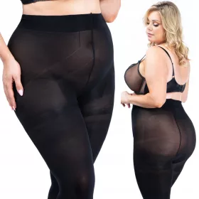 Colanți mari PUSH UP HOVER, slăbiți PLUS SIZE