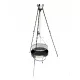  GRIL DE GRADINA TREPIED GRATA INOX + FOCAR 70CM