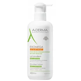   Lapte emolient A-Derma Exomega Control pentru piele atopica si uscata, 400 ml