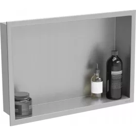 Raft de nișă Mexen X-Wall-R 45 × 30 cm inox